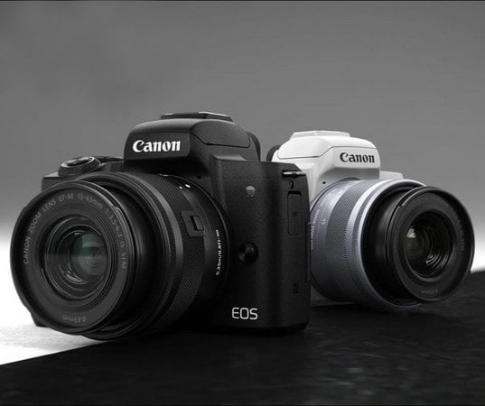 دوربین بدون آینه کانن Canon EOS M50 kit 15-45mm white