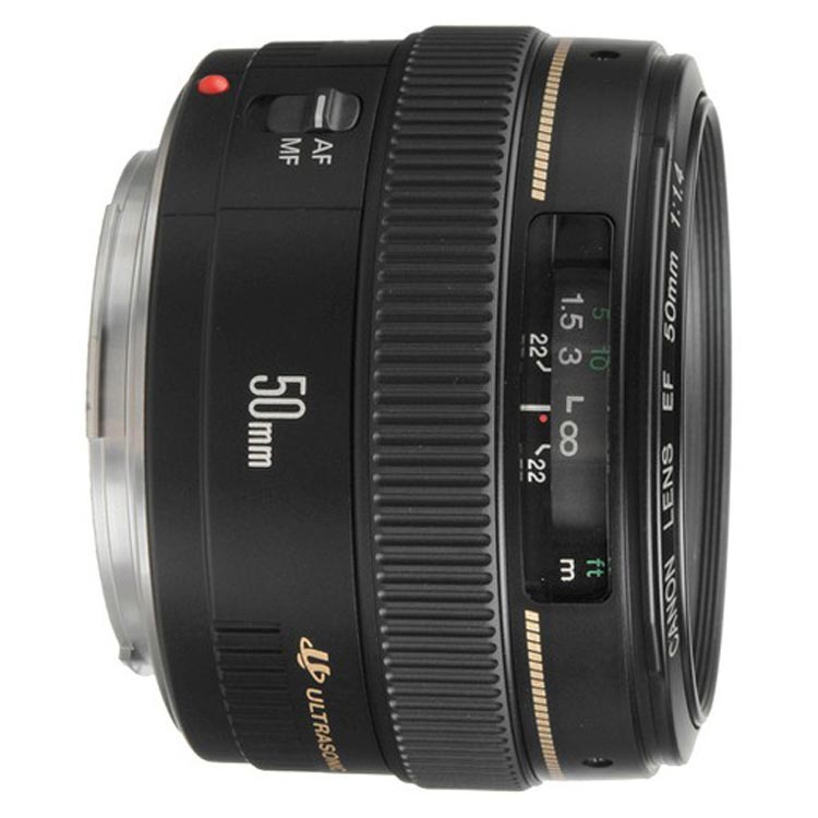 لنز کانن مدل EF 50mm f-1.4 USM لنز کانن مدل EF 50mm f-1.4 USM