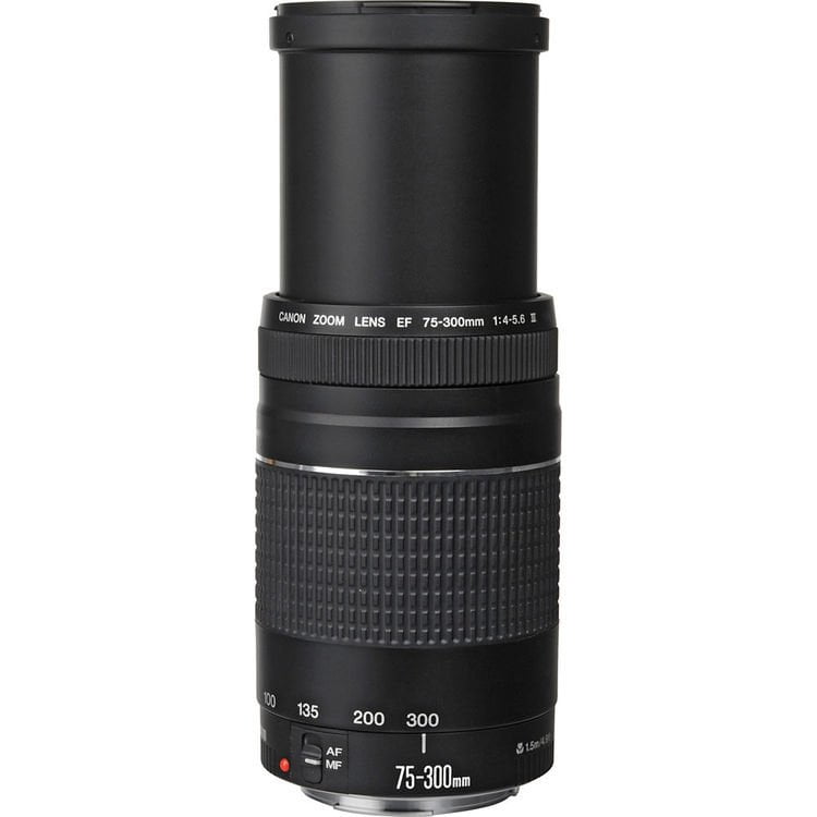 لنز کانن مدل Canon EF 75-300mm f/4-5.6 III لنز کانن مدل Canon EF 75-300mm f/4-5.6 III
