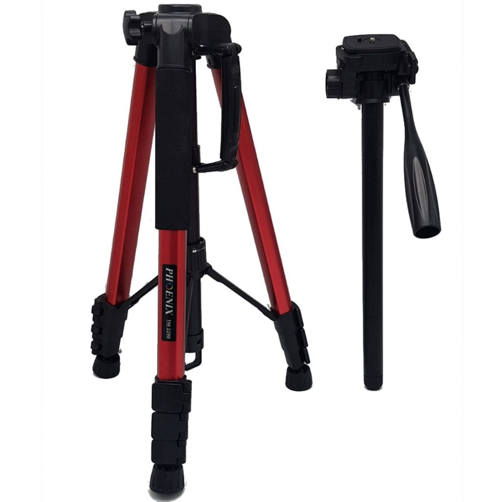 سه پایه دوربین (Phoenix TM-2290 (Red سه پایه دوربین (Phoenix TM-2290 (Red