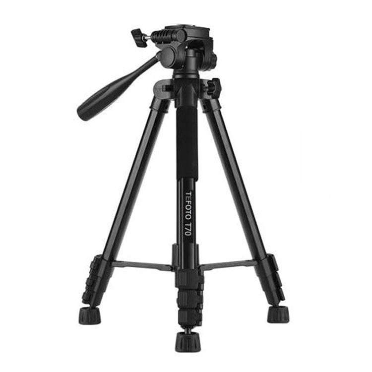سه پایه دوربین Tefoto T70 سه پایه دوربین Tefoto T70
