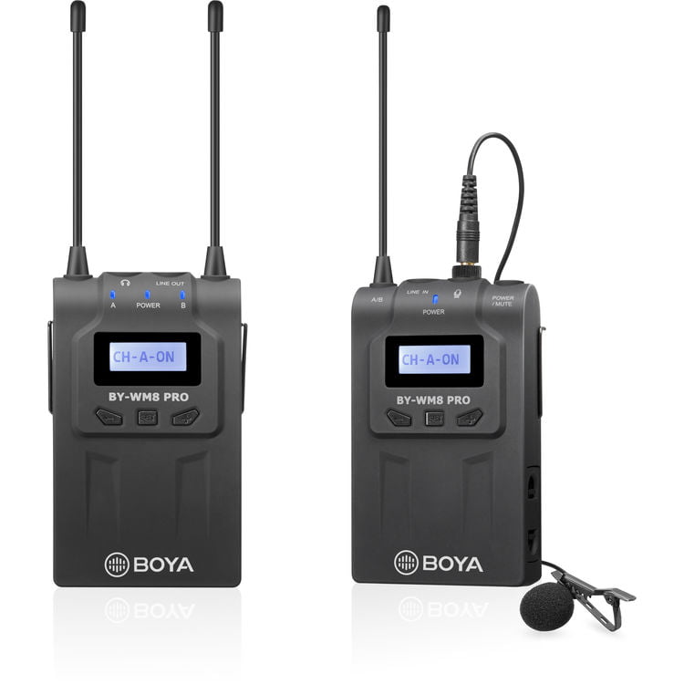 میکروفن بی سیم بویا مدل WM8 PRO K2 میکروفن بی سیم بویا مدل WM8 PRO K2