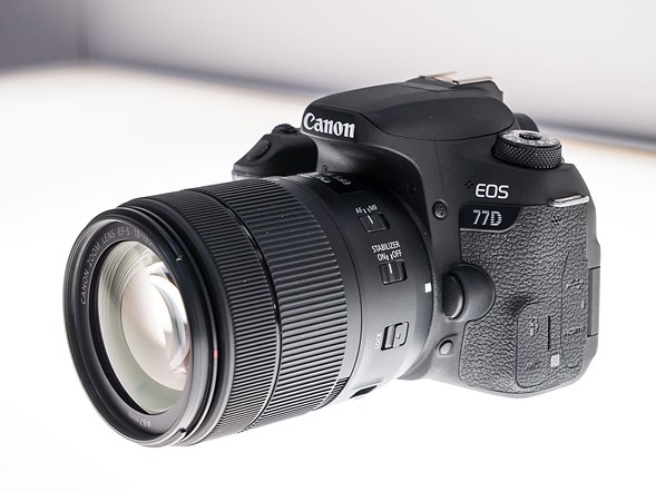 دوربین عکاسی کانن مدل 77D با لنز ۵۵-۱۸