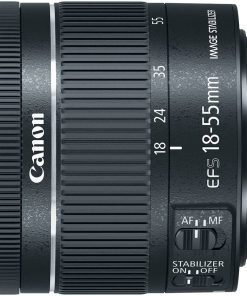 لنز کانن EF-S 18-55mm f/4-5.6 IS STM