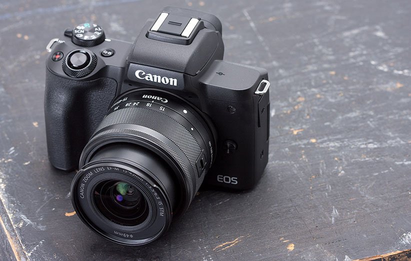 دوربین کانن Canon EOS M50 kit 15-45mm white