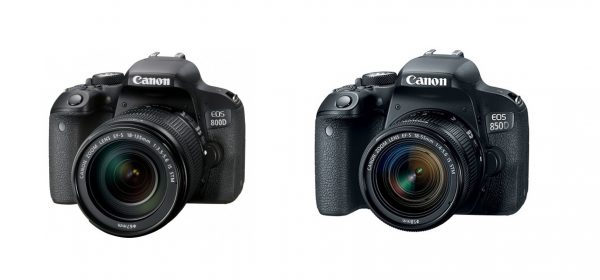مقایسه دوربین کانن 800D و دوربین کانن 850D