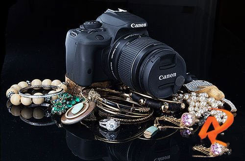 تجهیزات عکاسی از جواهرات